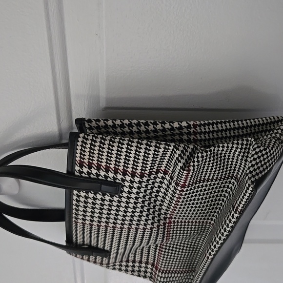 Vintage Ralph Lauren Stylish Black and White Houndstooth Women's Bag - Picture 4 of 10